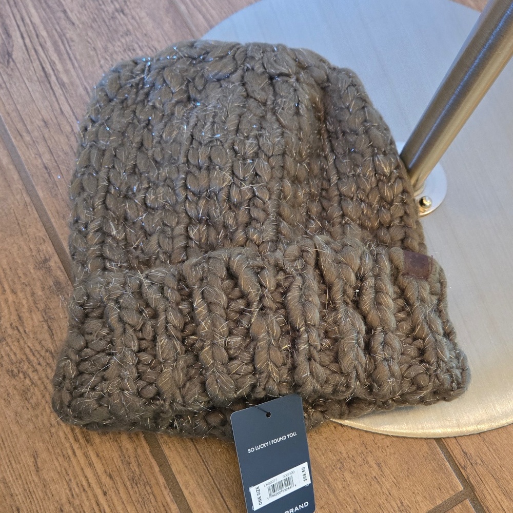 Lucky Brand Cable Knit Beenie
